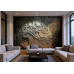 Ethereal Erosion - AI Art Wall Mural for Contemporary Interiors