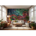 Kaleidoscope Currents Color Flow - Vibrant AI Wall Mural