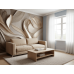 The Swan's Adagio - Elegant and Soothung - AI Art Wall Mural for Contemporary Interiors