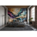 Tectonic Mirage Earth Patterns - Natural AI Wall Mural