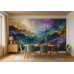 Celestial Depths Space Wonder - Cosmic AI Wall Mural