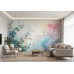 Ethereal Bloom - AI Art Wall Mural for Contemporary Interiors