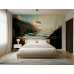 Pacific Serenity - AI Art Wall Mural for Contemporary Interiors