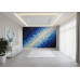 Stardust Current Cosmic Flow - Magical AI Wall Mural