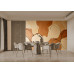 Linked Expressions Abstract Art - Connected AI Wall Mural