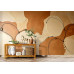 Linked Expressions Abstract Art - Connected AI Wall Mural