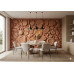 Clay Impressions of Flora - AI Art Wall Mural for Contemporary Interiors Clay Impressions of Flora - AI Art Wall Mural for Contemporary Interiors