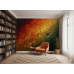 Textured Spectrum - AI Art Wall Mural for Contemporary Interiors