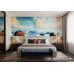 Coastal Twilight - AI Art Wall Mural for Contemporary Interiors