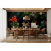 Crimson and Clover - AI Art Wall Mural for Contemporary Interiors Crimson and Clover - AI Art Wall Mural for Contemporary Interiors