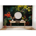 Crimson and Clover - AI Art Wall Mural for Contemporary Interiors Crimson and Clover - AI Art Wall Mural for Contemporary Interiors