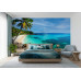 Tropical Cove - AI Art Wall Mural for Contemporary Interiors