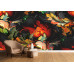 Baroque Inferno - AI Art Wall Mural for Contemporary Interiors