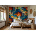 Baroque Ocean - AI Art Wall Mural for Contemporary Interiors