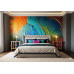 Chromatic Rococo Ornate Design - Baroque AI Wall Mural