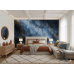 Celestial Whirlpool Space Vortex - Cosmic AI Wall Mural