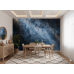 Celestial Whirlpool Space Vortex - Cosmic AI Wall Mural