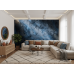 Celestial Whirlpool Space Vortex - Cosmic AI Wall Mural