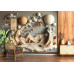 The Guardians of Dune Desert Scene - Mystical - AI Art Wall Mural for Contemporary Interiors