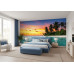 Dramatic Sunset Sky - AI Art Wall Mural for Contemporary Interiors