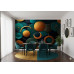 Cosmic Teal and Gold Burst Galaxy - Stellar AI Wall Mural Cosmic Teal and Gold Burst Galaxy - Stellar AI Wall Mural