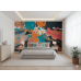 Urban Burst - AI Art Wall Mural for Contemporary Interiors