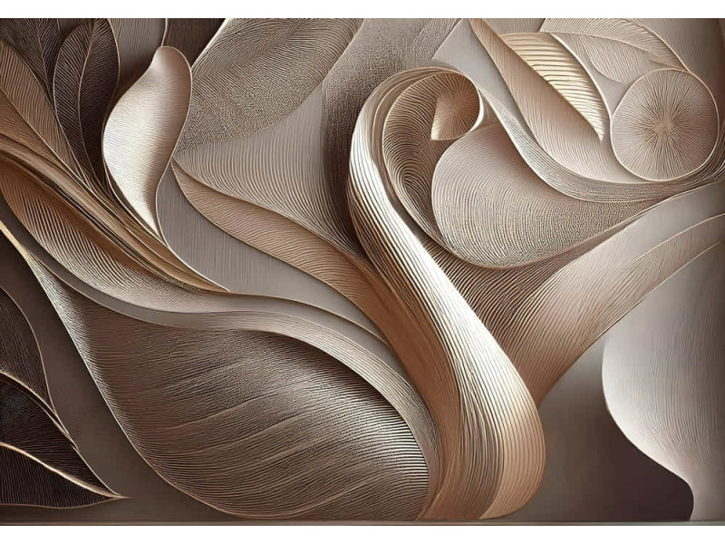 The Swan's Adagio - Elegant and Soothung - AI Art Wall Mural for Contemporary Interiors