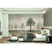 Vintage Landscape with Trees - AI Art Wall Mural for Contemporary Interiors