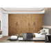 Egyptian Figures - AI Art Wall Mural for Contemporary Interiors