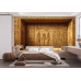 Stylized Egyptian Scene - AI Art Wall Mural for Contemporary Interiors