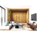 Stylized Egyptian Scene - AI Art Wall Mural for Contemporary Interiors