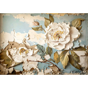 Flourishing Ruin - AI Art Wall Mural for Contemporary Interiors | Wall4Soul