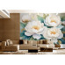 Peony Serenity - AI Art Wall Mural for Contemporary Interiors