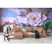 Chipped Elegance - AI Art Wall Mural for Contemporary Interiors