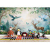 Forest Kingdom - AI Art Wall Mural for Contemporary Interiors