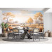 Riverbank Dreams - AI Art Wall Mural for Contemporary Interiors