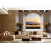 Golden Gateway - AI Art Wall Mural for Contemporary Interiors