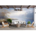 Misty Morning - AI Art Wall Mural for Contemporary Interiors