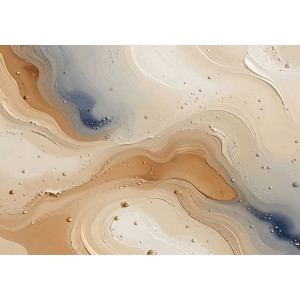 Cosmic Dust Swirl Galaxy Effect - Space AI Wall Mural | Wall4Soul