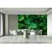 Lush Green Foliage - AI Art Wall Mural for Contemporary Interiors