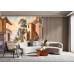 Tuscan Villa View - AI Art Wall Mural for Contemporary Interiors