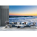 Coastal Dusk Hues - AI Art Wall Mural for Contemporary Interiors Coastal Dusk Hues - AI Art Wall Mural for Contemporary Interiors