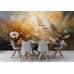 Sun-Kissed Wildflowers - AI Art Wall Mural for Contemporary Interiors