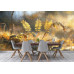Morning Light Ferns - AI Art Wall Mural for Contemporary Interiors