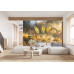 Morning Light Ferns - AI Art Wall Mural for Contemporary Interiors