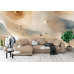 Wavy Desert Abstract Landscape - AI Art Wall Mural for Contemporary Interiors Wavy Desert Abstract Landscape - AI Art Wall Mural for Contemporary Interiors