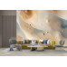 Wavy Desert Abstract Landscape - AI Art Wall Mural for Contemporary Interiors Wavy Desert Abstract Landscape - AI Art Wall Mural for Contemporary Interiors