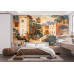 European Village - AI Art Wall Mural for Contemporary Interiors
