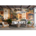 European Village - AI Art Wall Mural for Contemporary Interiors