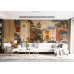 European Village - AI Art Wall Mural for Contemporary Interiors